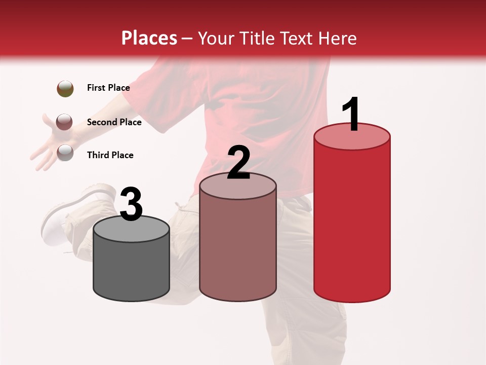 Jump Dance Motion PowerPoint Template