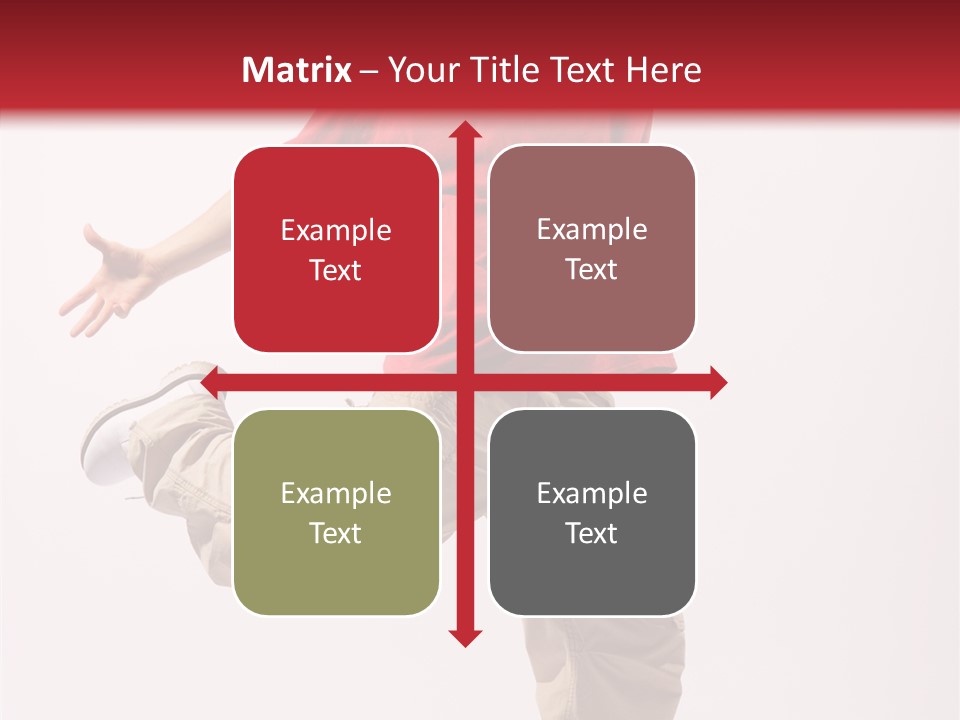 Jump Dance Motion PowerPoint Template