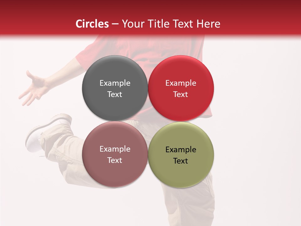 Jump Dance Motion PowerPoint Template