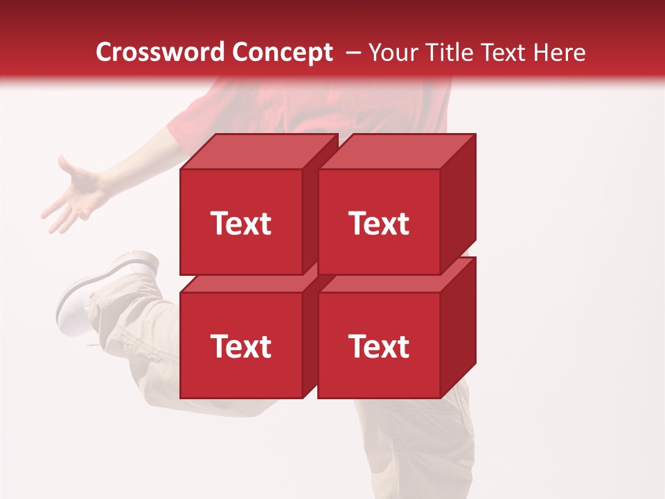 Jump Dance Motion PowerPoint Template