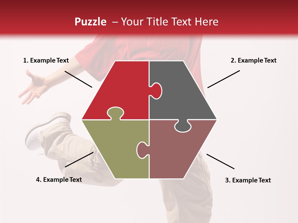 Jump Dance Motion PowerPoint Template