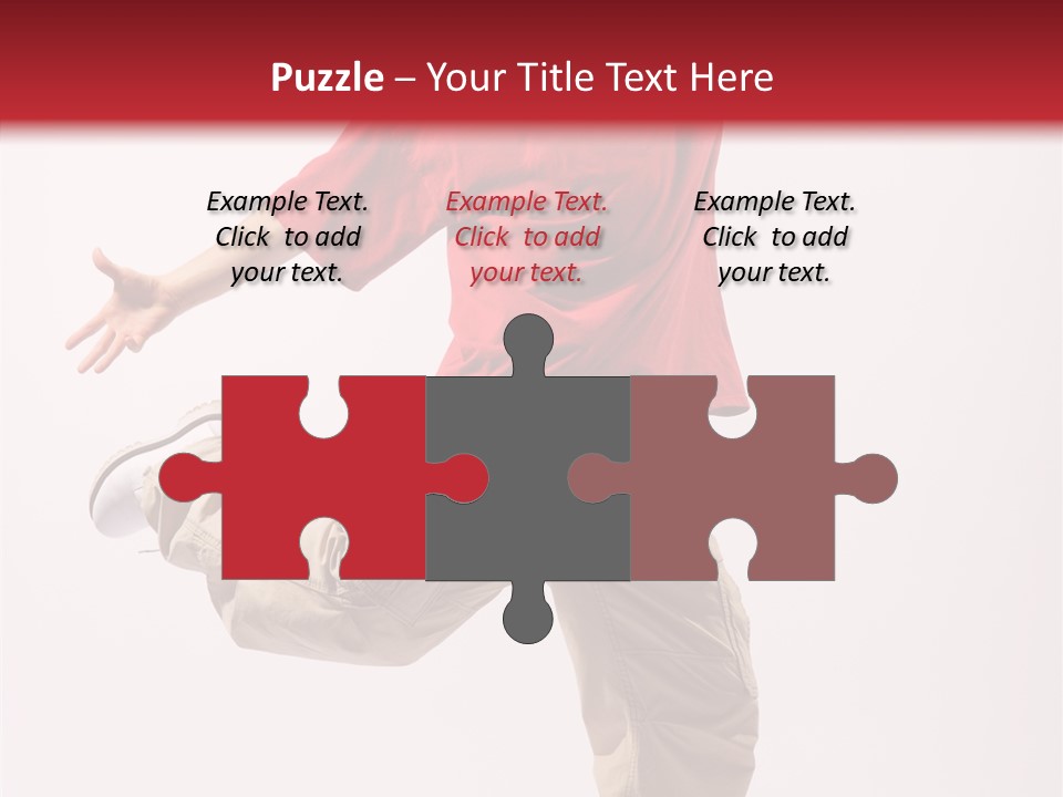 Jump Dance Motion PowerPoint Template