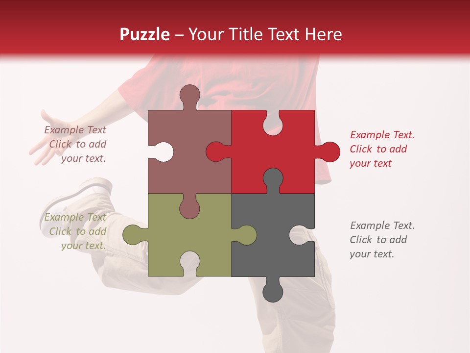 Jump Dance Motion PowerPoint Template