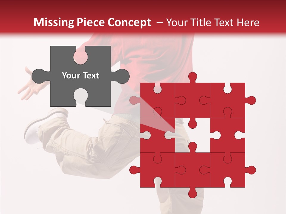 Jump Dance Motion PowerPoint Template