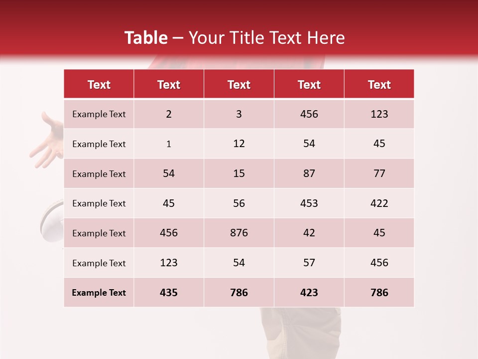 Jump Dance Motion PowerPoint Template