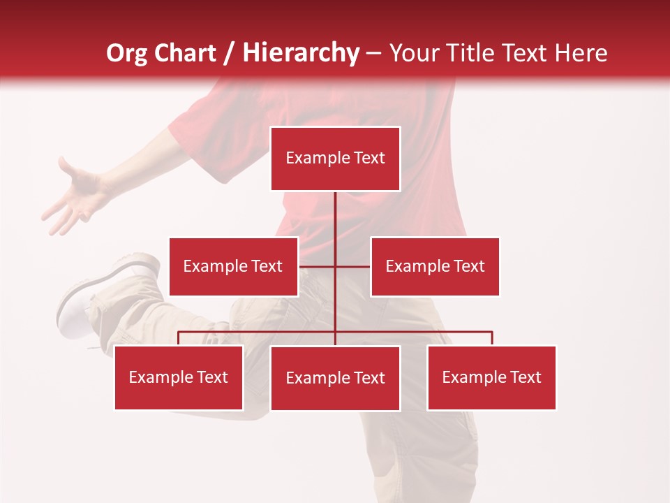 Jump Dance Motion PowerPoint Template