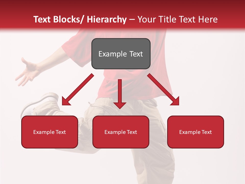 Jump Dance Motion PowerPoint Template