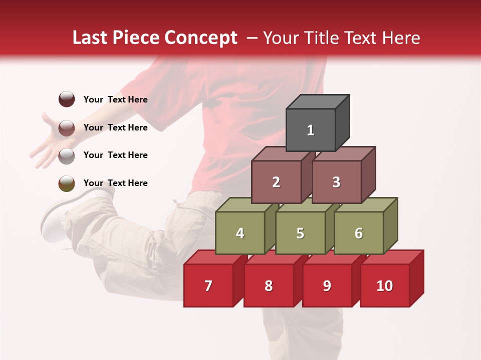 Jump Dance Motion PowerPoint Template