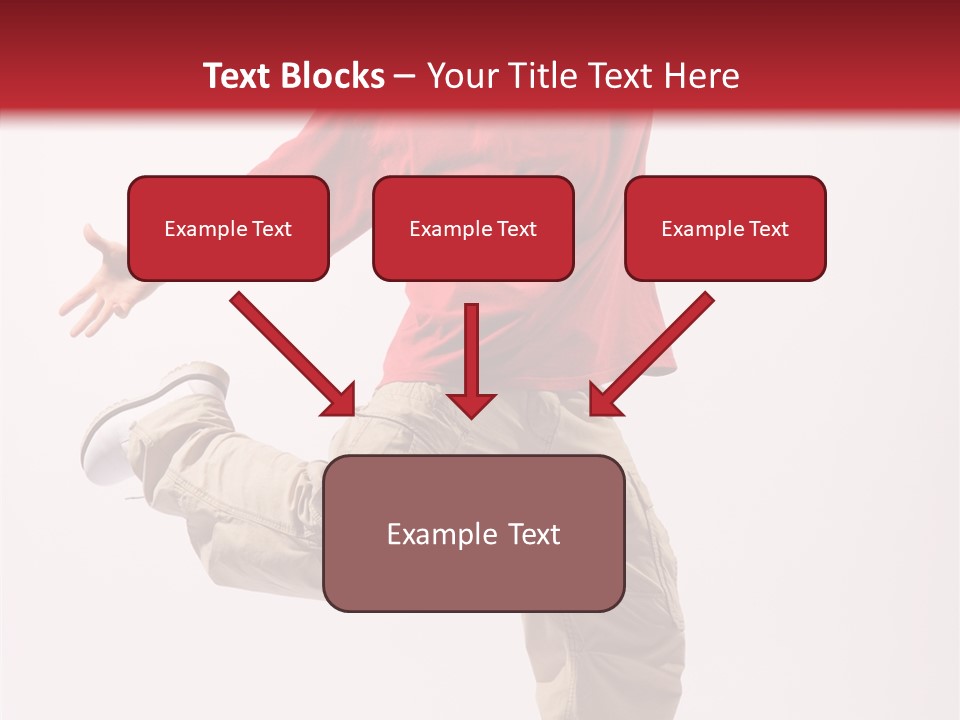 Jump Dance Motion PowerPoint Template