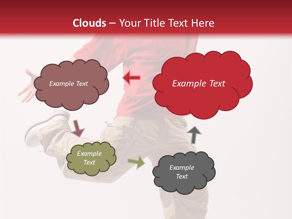 Jump Dance Motion PowerPoint Template