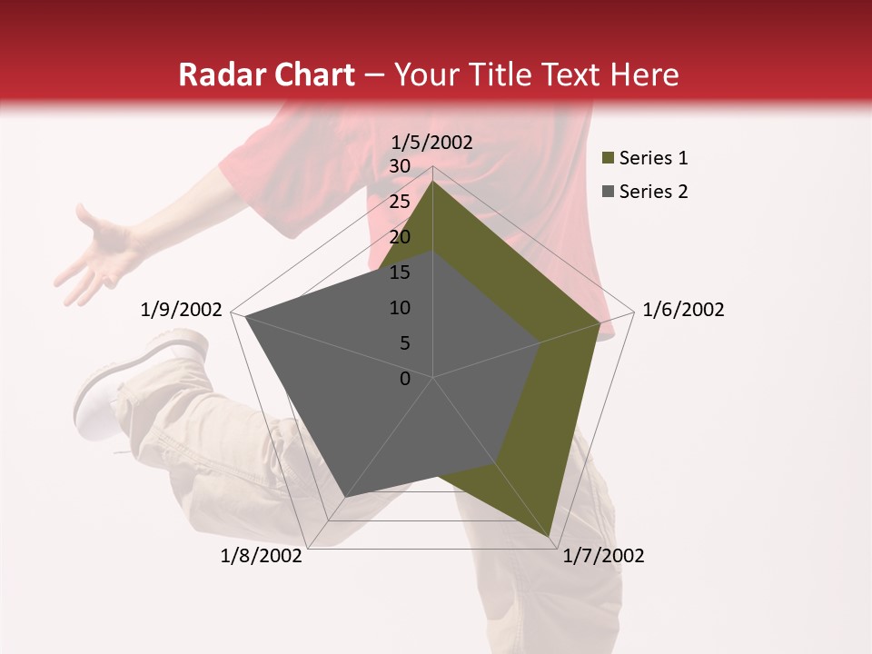 Jump Dance Motion PowerPoint Template