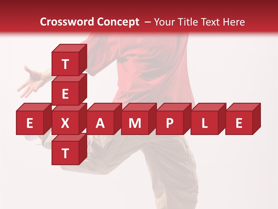 Jump Dance Motion PowerPoint Template