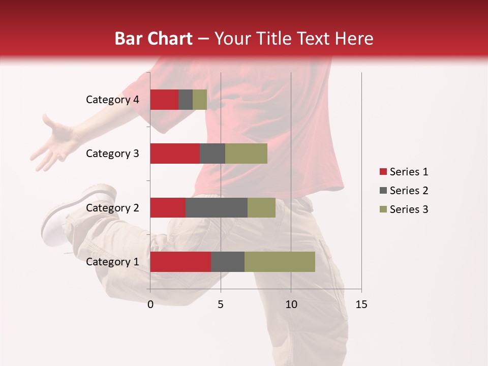 Jump Dance Motion PowerPoint Template