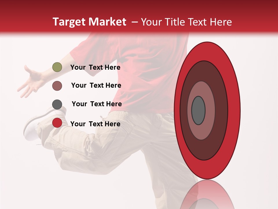 Jump Dance Motion PowerPoint Template