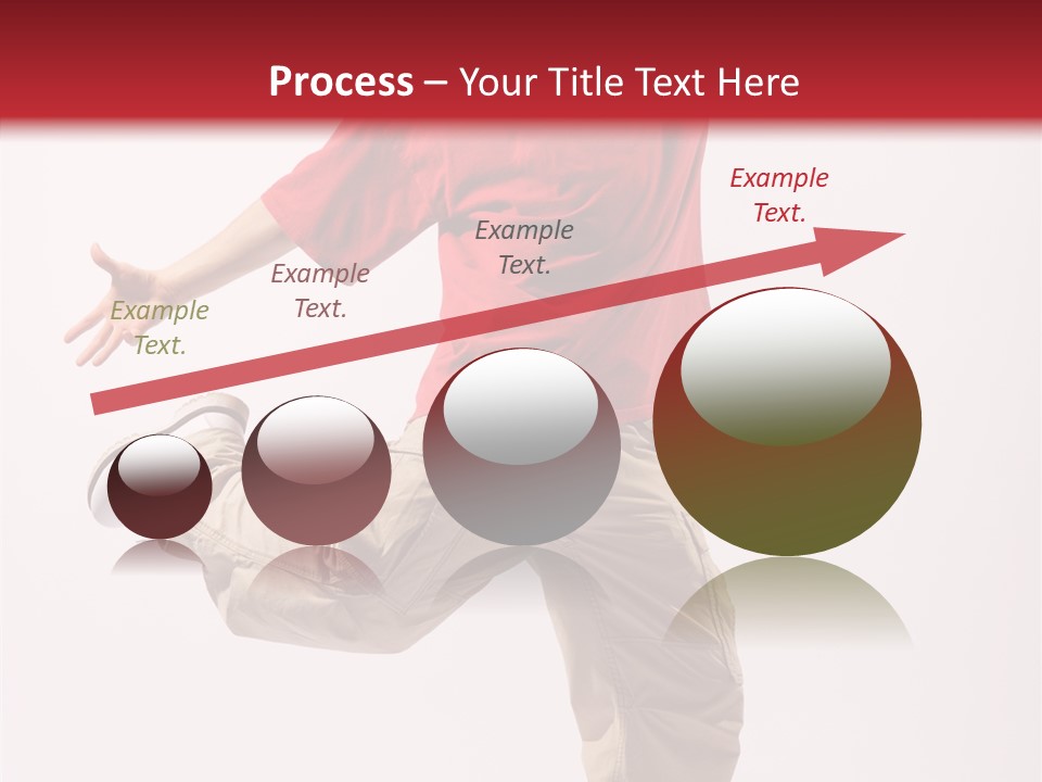 Jump Dance Motion PowerPoint Template