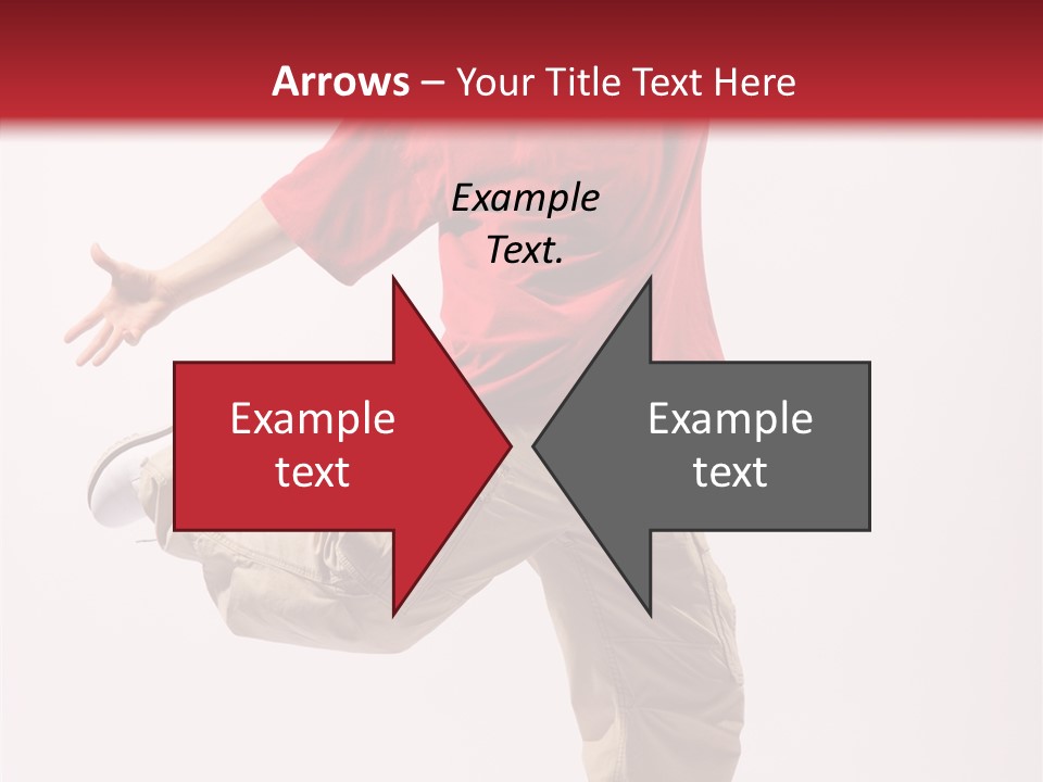 Jump Dance Motion PowerPoint Template