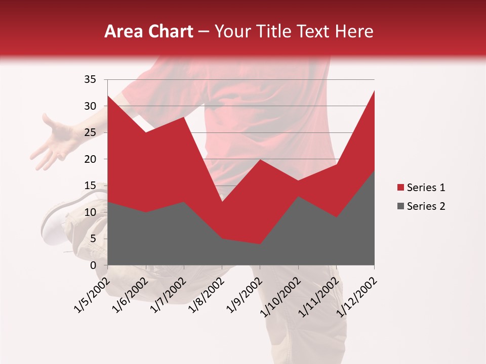 Jump Dance Motion PowerPoint Template