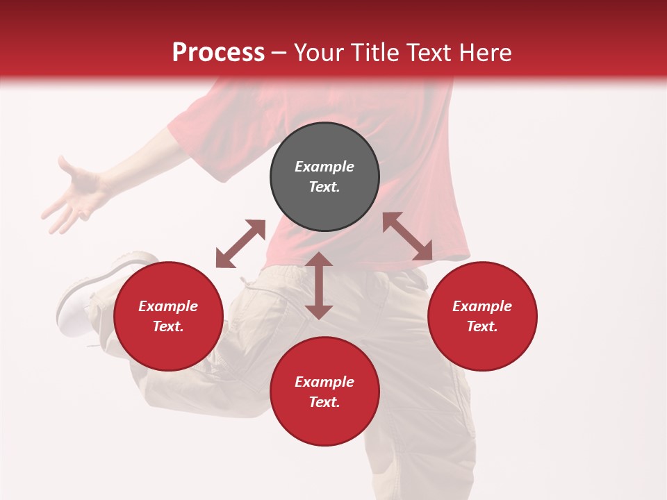 Jump Dance Motion PowerPoint Template