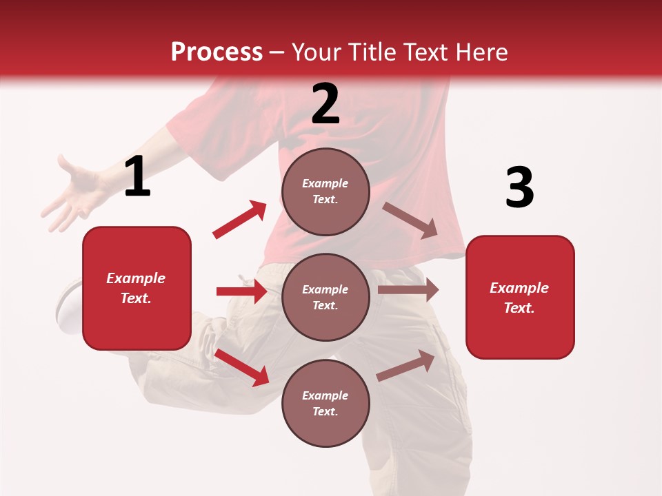 Jump Dance Motion PowerPoint Template