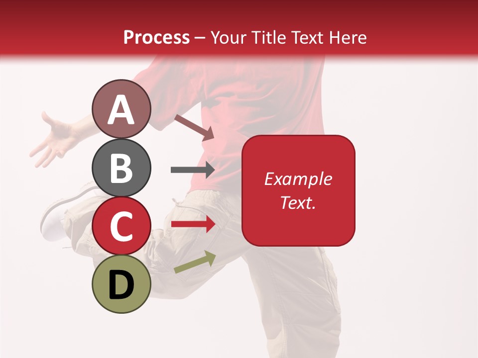 Jump Dance Motion PowerPoint Template