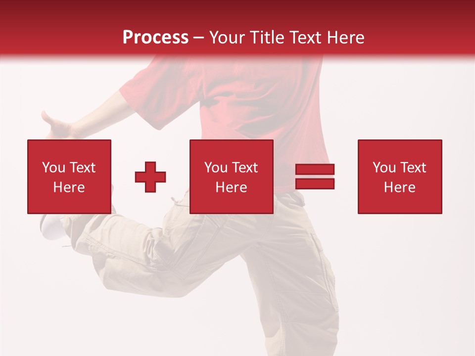 Jump Dance Motion PowerPoint Template