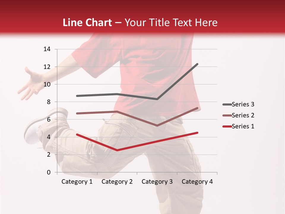 Jump Dance Motion PowerPoint Template