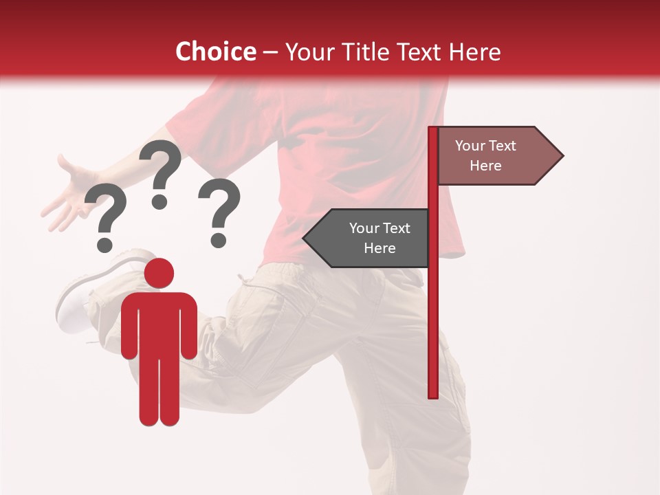 Jump Dance Motion PowerPoint Template