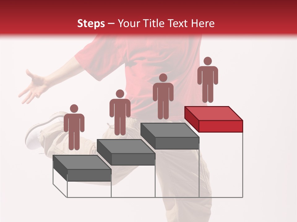 Jump Dance Motion PowerPoint Template