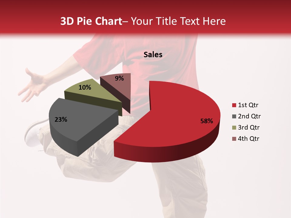 Jump Dance Motion PowerPoint Template