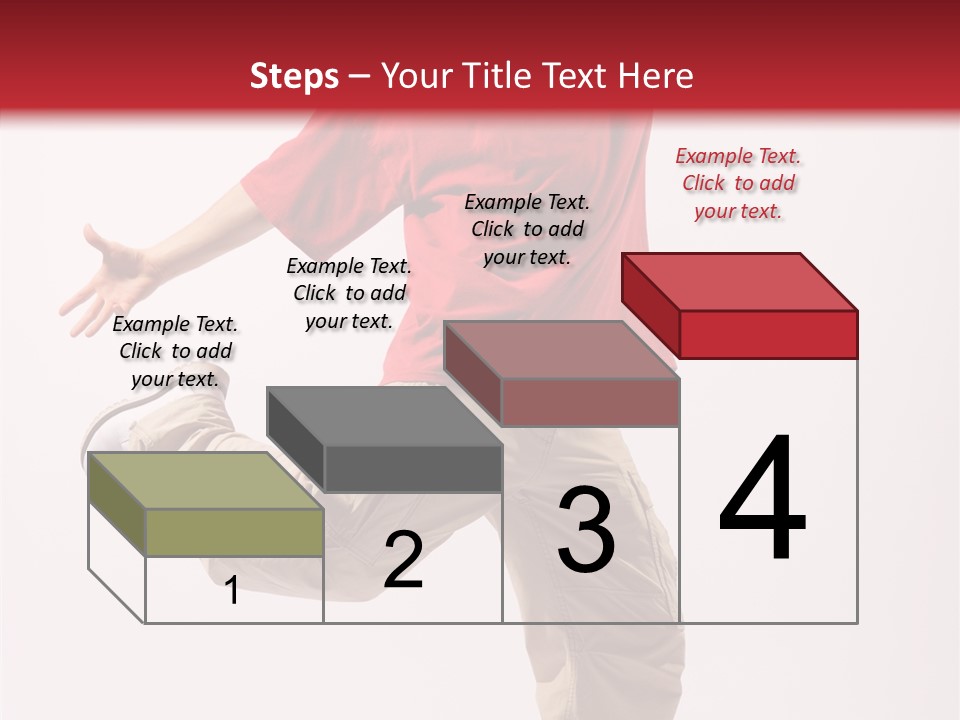 Jump Dance Motion PowerPoint Template