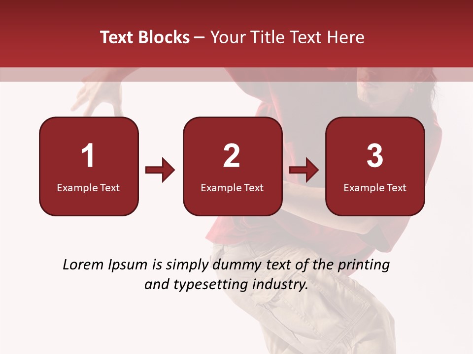 Dancer Break Dance Performance PowerPoint Template