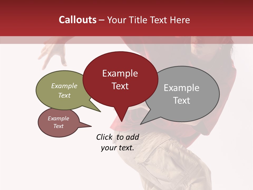 Dancer Break Dance Performance PowerPoint Template