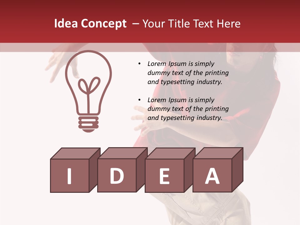 Dancer Break Dance Performance PowerPoint Template