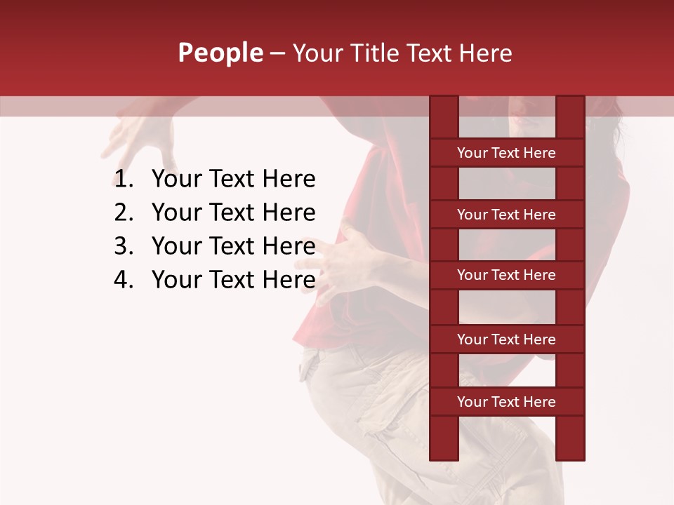 Dancer Break Dance Performance PowerPoint Template