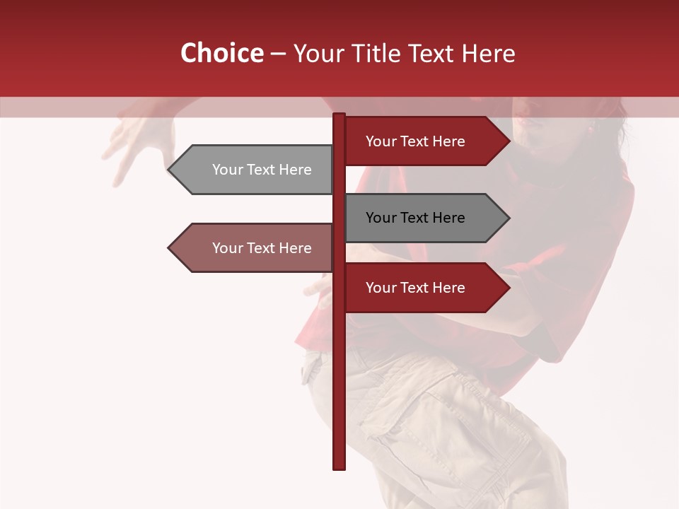 Dancer Break Dance Performance PowerPoint Template