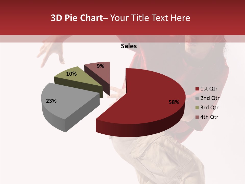 Dancer Break Dance Performance PowerPoint Template