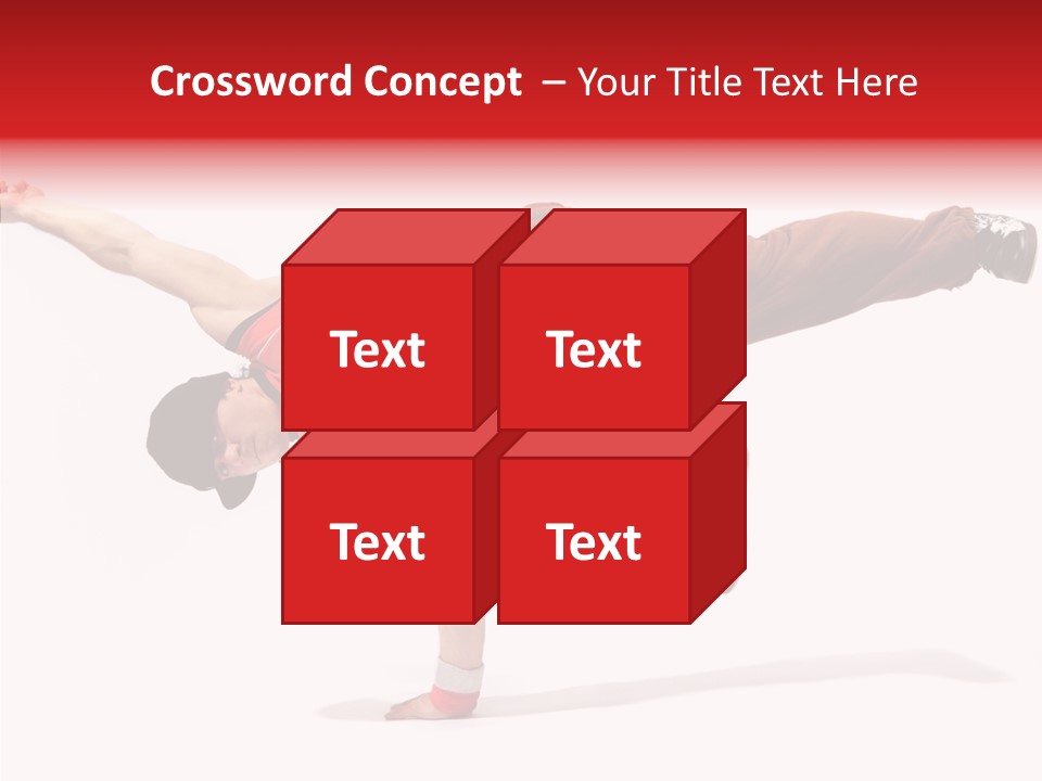 Jump Motion Style PowerPoint Template