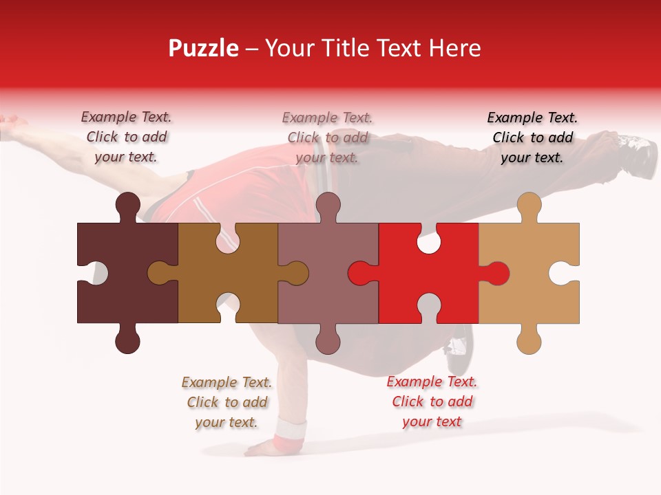 Jump Motion Style PowerPoint Template