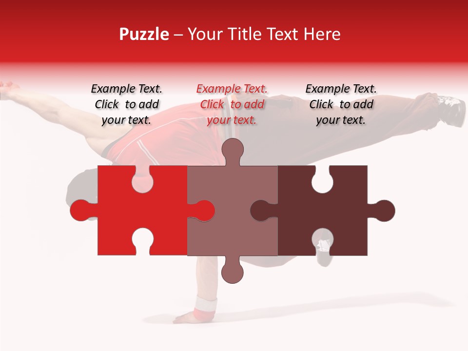 Jump Motion Style PowerPoint Template