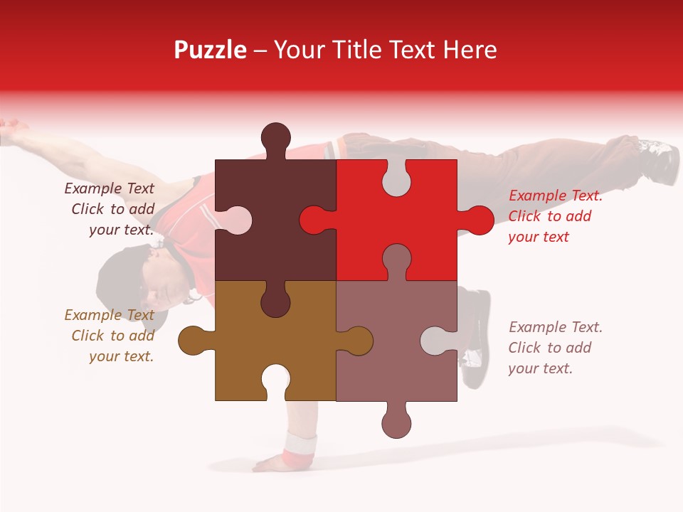 Jump Motion Style PowerPoint Template