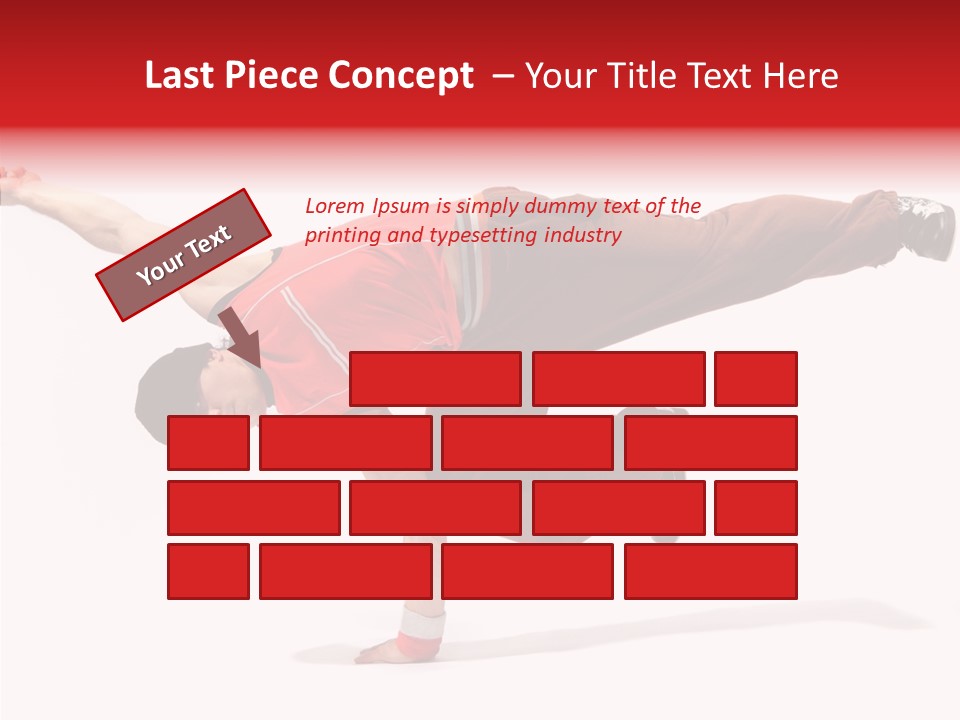 Jump Motion Style PowerPoint Template