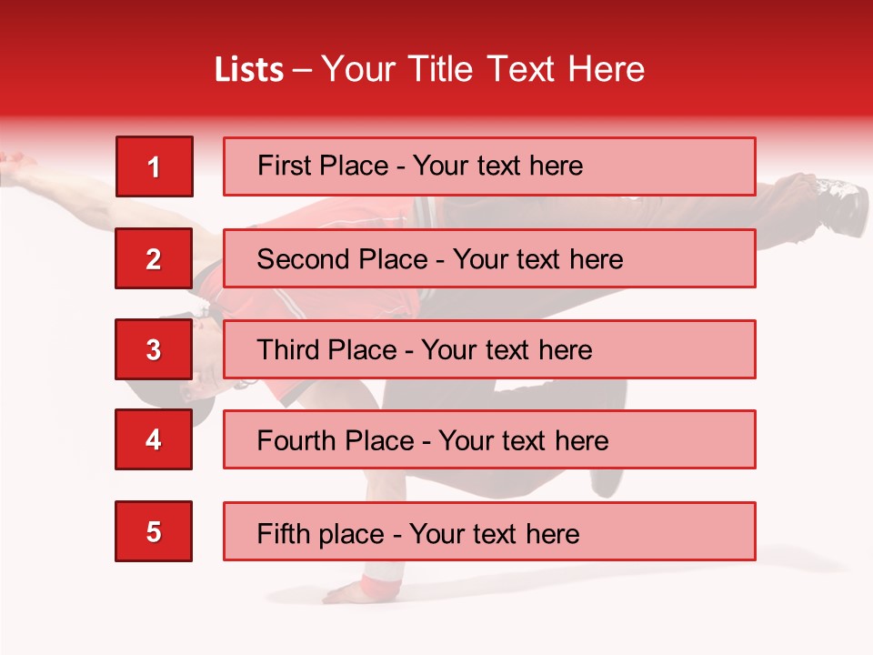 Jump Motion Style PowerPoint Template