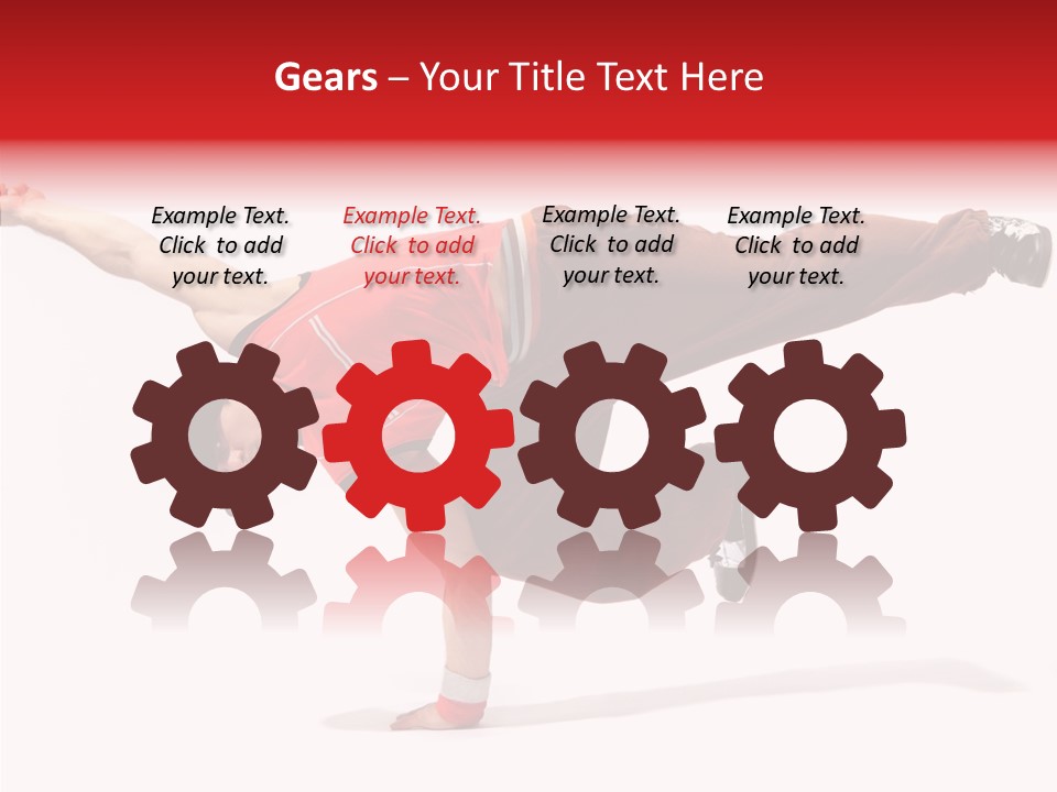 Jump Motion Style PowerPoint Template