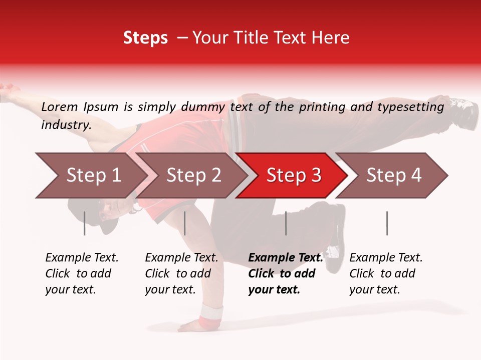 Jump Motion Style PowerPoint Template