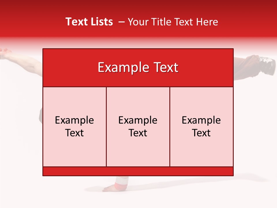 Jump Motion Style PowerPoint Template