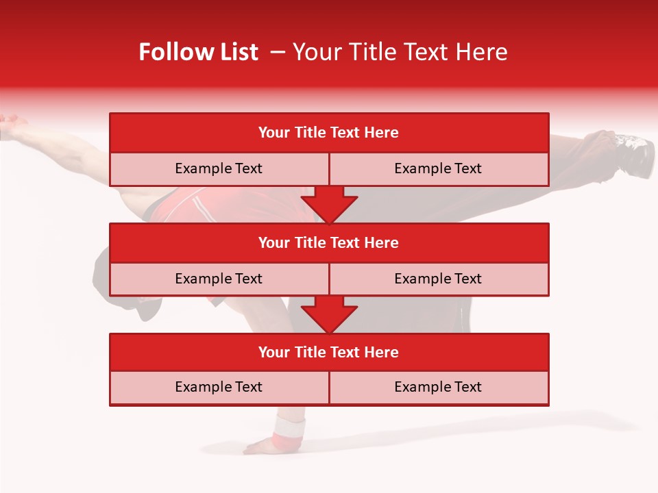 Jump Motion Style PowerPoint Template