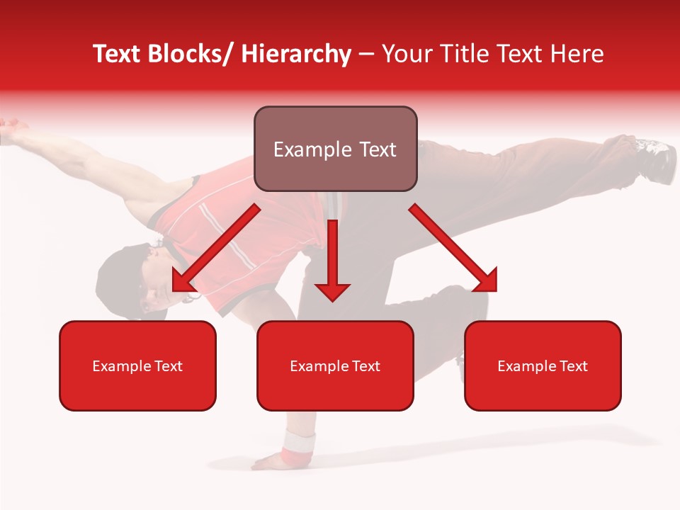 Jump Motion Style PowerPoint Template