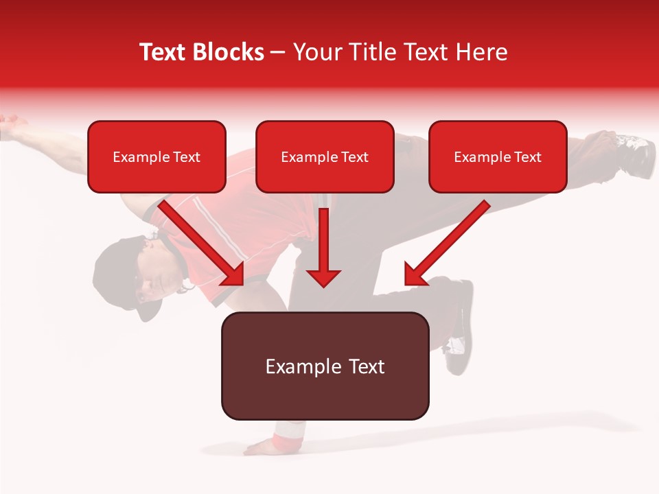 Jump Motion Style PowerPoint Template
