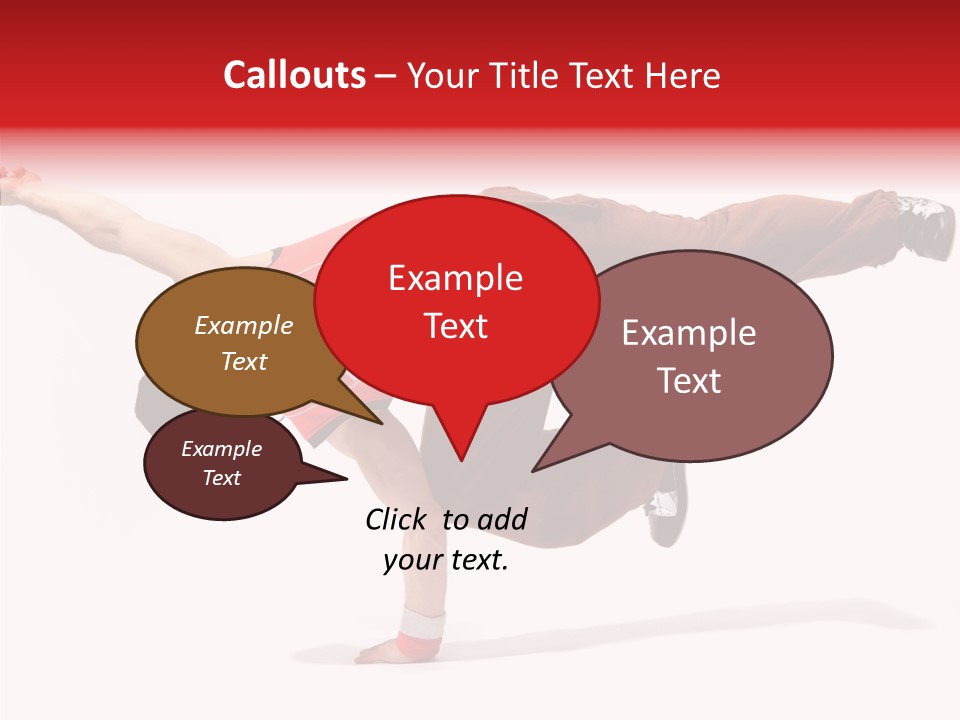 Jump Motion Style PowerPoint Template