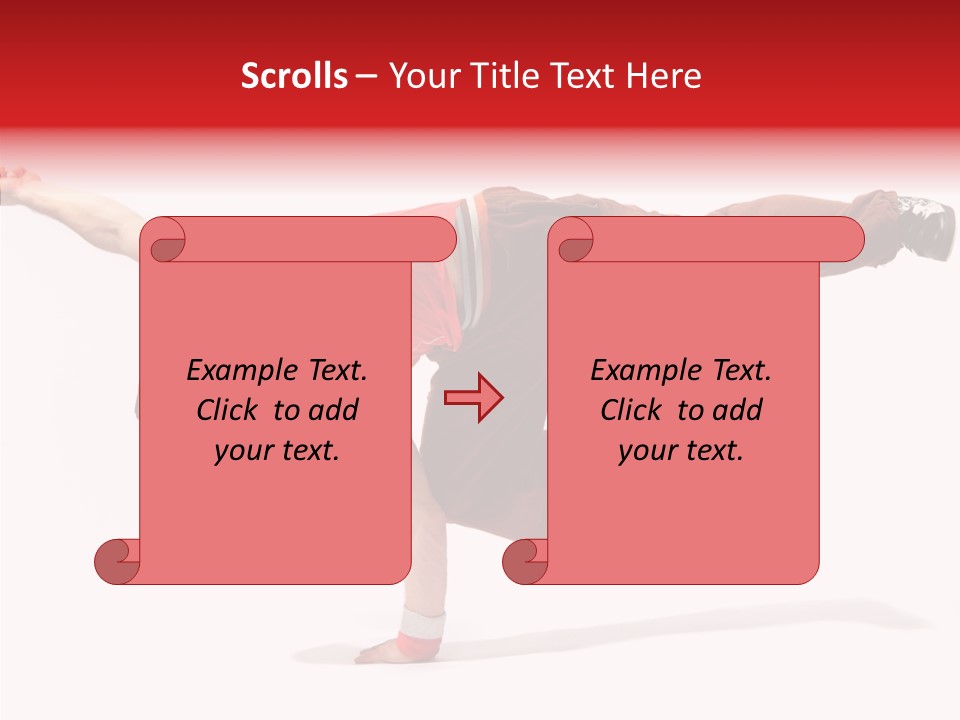 Jump Motion Style PowerPoint Template